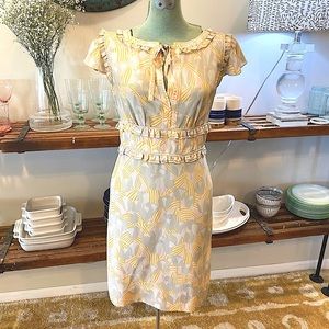 NWT Tory Burch Bernice 100% Silk Dress SZ 4